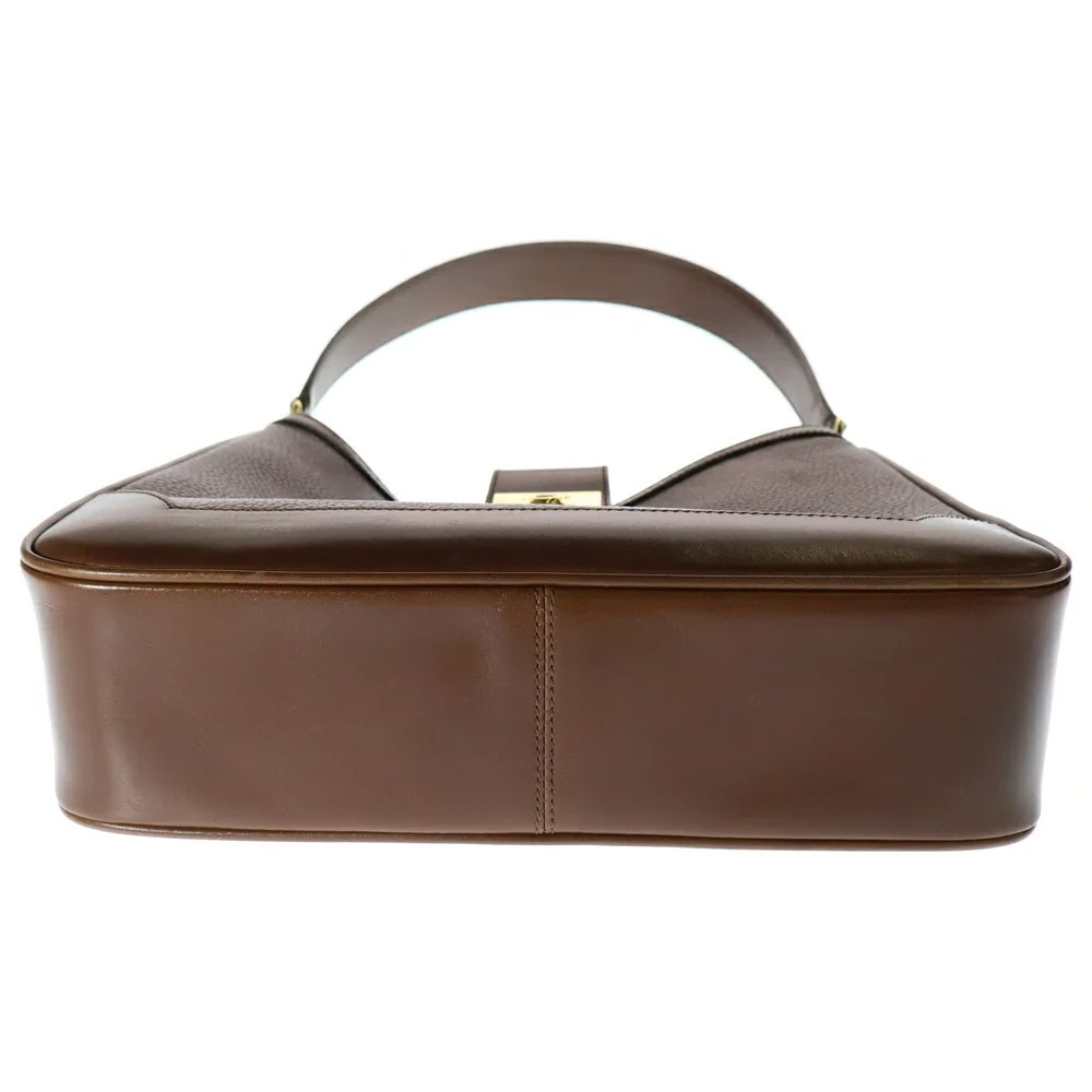Celine Bag Handbag Leather Hobo Brown Shoulder - Picture 5 of 6